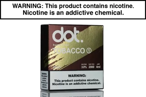 DOTMOD SWITCH PRE-FILLED DISPOSABLE PODS – 2000 PUFFS (2 PACK) - Vapejuice
