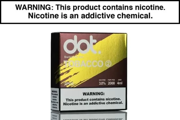 DOTMOD SWITCH PRE-FILLED DISPOSABLE PODS – 2000 PUFFS (2 PACK) - Vapejuice - Image 2