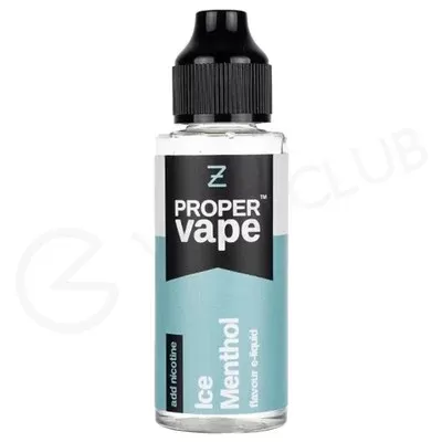 Ice Menthol Shortfill E-Liquid by Proper Vape 100ml