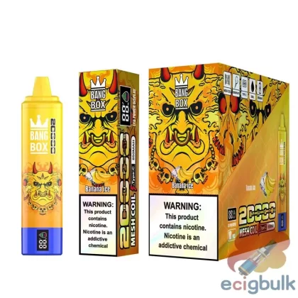 Bang Box 20000 Disposable Vape – High Puffs, Smooth Vapor & Flavor Options