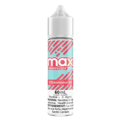 Max E-liquid – Strawnana Ice