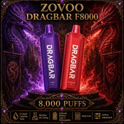ZoVoo DragBar F8000 - Watermelon Ice - Vapeciga