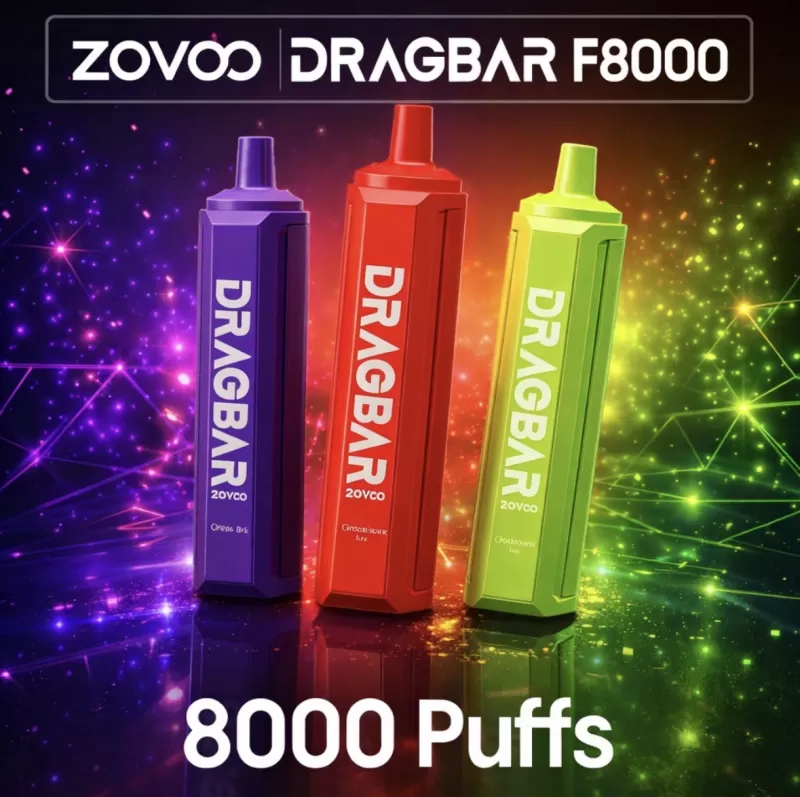 ZoVoo DragBar F8000 - Watermelon Ice - Vapeciga - Image 2