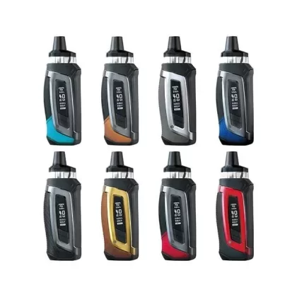 SMOK MORPH 40 Pod Kit 2000mAh - Color#Black>Black Blue>Black Brown>Black Carbon Fiber>Black Green>Black Red>Brown>Grey