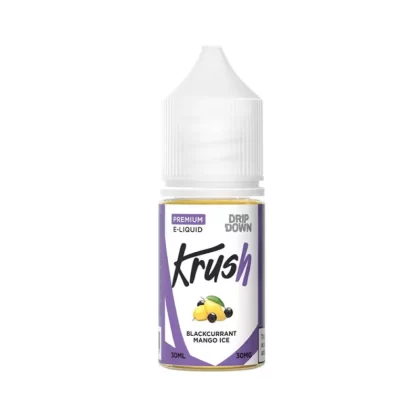 Drip Down Krush Series Salt – Blackcurrant Mango Ice 30ml (30, 50 mg) - Vape Product, Vape Product