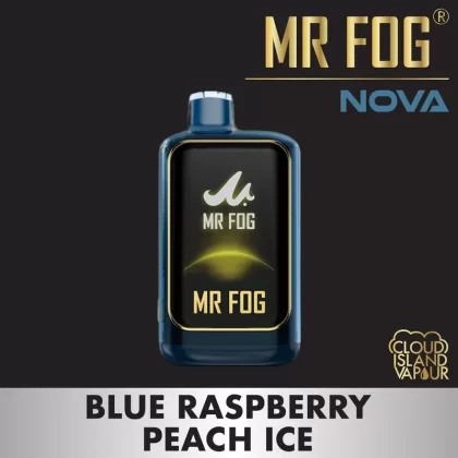 MR FOG NOVA 36K Disposable Vape – Blue Raspberry Peach Ice
