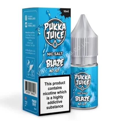 Blaze No Ice by Pukka Juice Nic Salt E-Liquid - Vapestreams Co