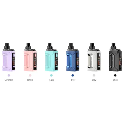 Geekvape H45 Aegis Hero 2 Classic 45W Pod Mod Kit - Aqua, Black