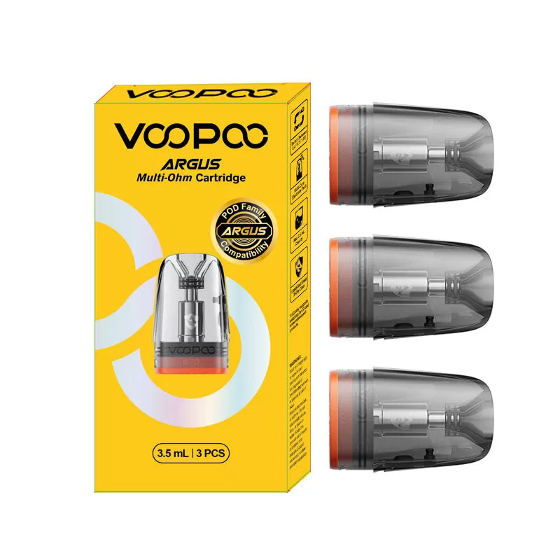 Voopoo ARGUS Multi-Ohm Cartridge 3pcs/pack - 3ml - Image 2
