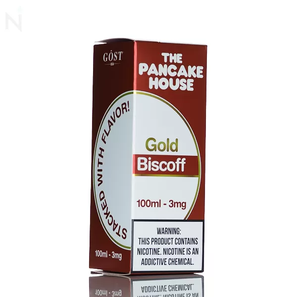 Pancake House - Gold Biscoff - 100ml - 6mg - Image 3