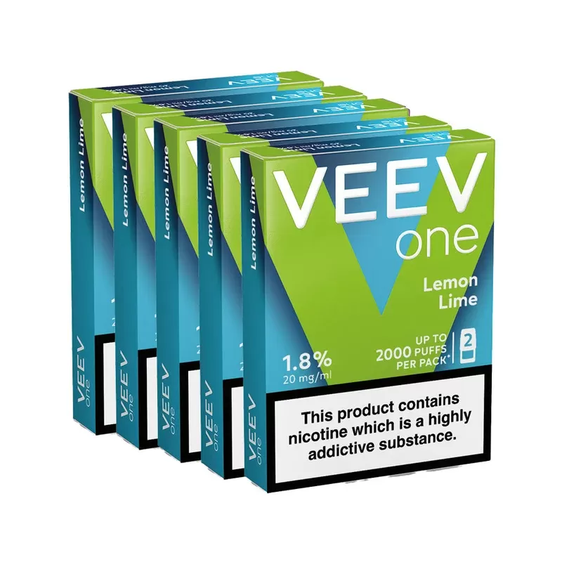 VEEV ONE Lemon Lime Pod Bundle (5 Packs) - Vape Store