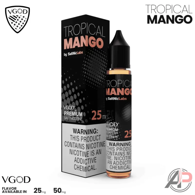 Vgod Tropical Mango Salt Nicotine 30mL