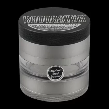 Kannastor Gunmetal Multi Chamber Grinder - Ecigdepot