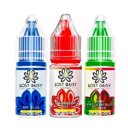 Lost Daisy 5000 Nic Salt Vape Juice - Box of 10 - 20mg / Mr Blue