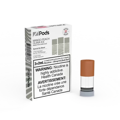 ZPODS MANGO PEACH GUAVA ICE