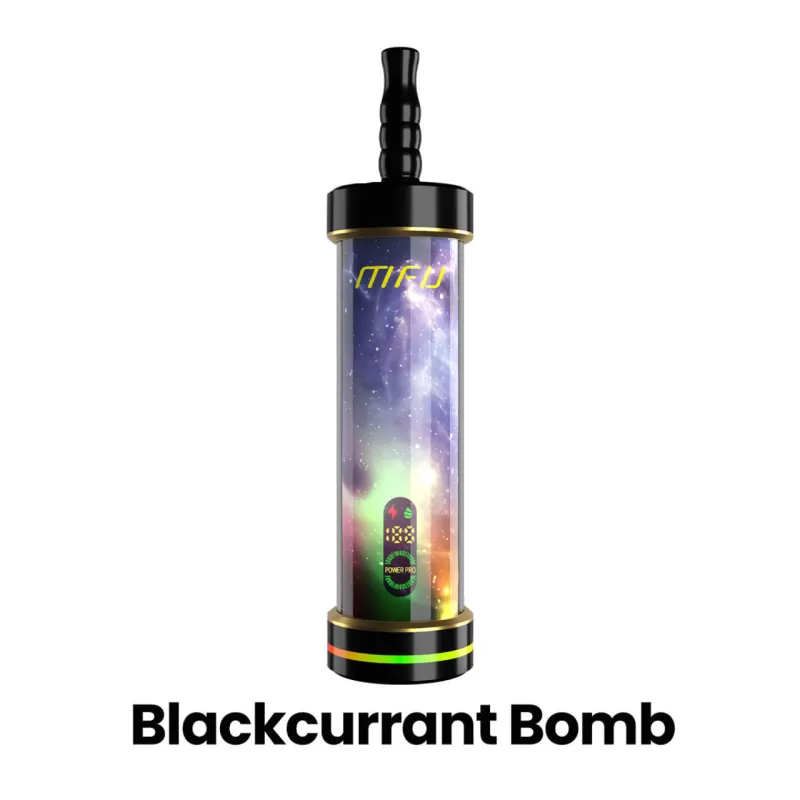 MFU Shisha X2 60K Puff Disposable E-Hookah - 60,000 Puffs - Gum Mint - Image 2