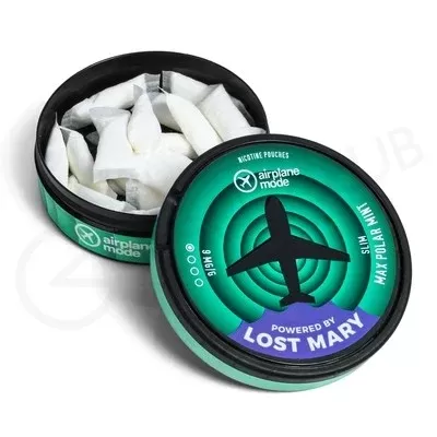 Max Polar Mint Airplane Mode Nicotine Pouches by Lost Mary - Ecigpremium