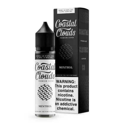 Coastal Clouds Menthol Vape e-Liquid 60mL - Vape Product, Vape Product