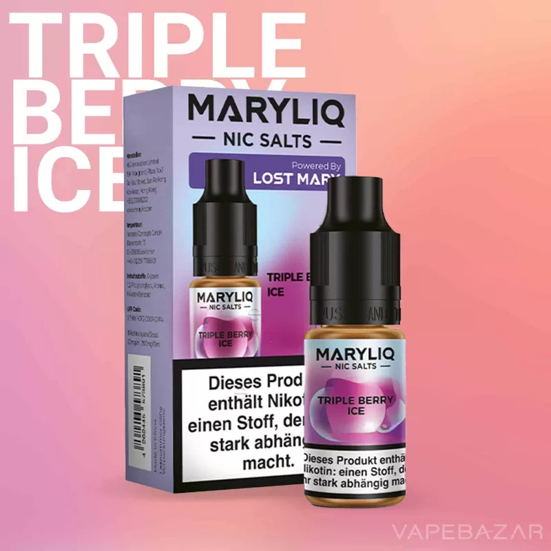 MARYLIQ by Lost Mary – Nic Salt – Triple Berry Ice - Vapebazar - Image 2