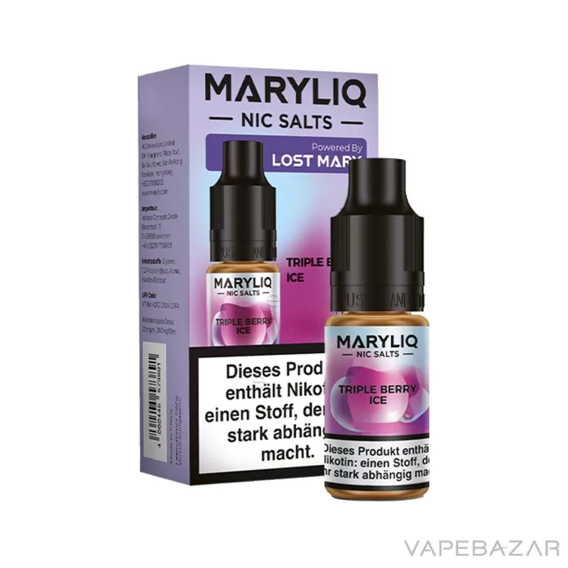 MARYLIQ by Lost Mary – Nic Salt – Triple Berry Ice - Vapebazar - Image 3