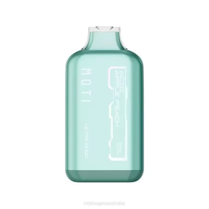 MOTI vape for sale – MOTI Ultra Disposable Vape (5%, 6000 Puffs) Green Apple Peach 6422T31