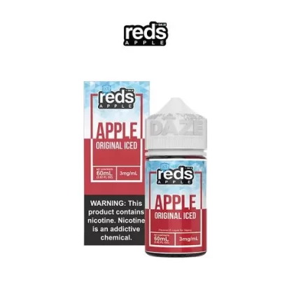 7 DAZE - RED'S APPLE - APPLE ORIGINAL ICED - 3 mg - 60ml