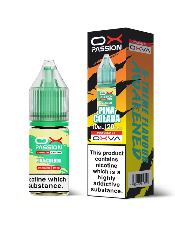 Pina Colada OX Passion Nic Salt E-Liquid by OXVA - 10ml - Image 2
