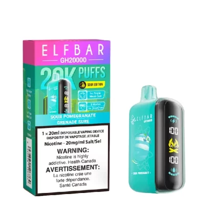 Elf Bar GH20K – Sour Pomegranate Disposable Vape