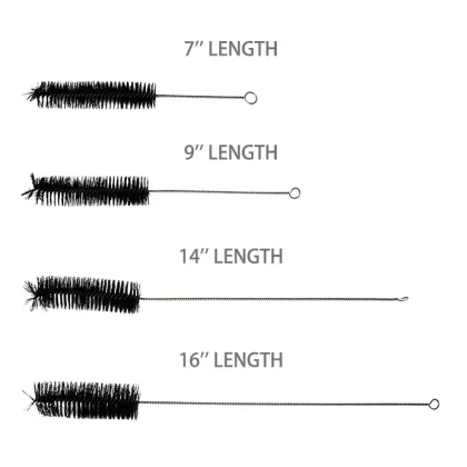 Black Cleaning Brush - Size#Small (9")>Medium (14")>Large (16")>Extra Small (7")