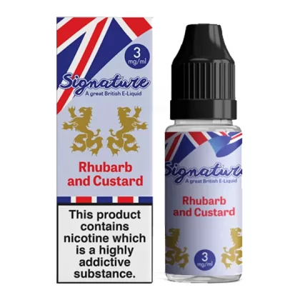 Rhubarb and Custard - Signature E Liquid 10ml