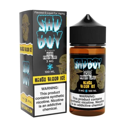 SADBOY E-Liquid - Mango Blood ICE 100ML - Iced Fruit Line Series - 3MG