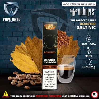 Roasted - The Tobacco Series 30ml Saltnic by Dr. Vapes
