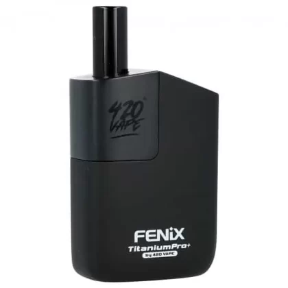 Fenix Titanium Pro+ (420Vape) – Portable Vaporizer - Fenix / session / hybrid / up to 45 minutes / concentrates / dry herbs / normal (under 60 s) / USB-C / no / titanium / 120°C / 221°C / built-in / f