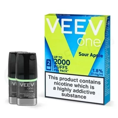 Sour Apple Veev One Prefilled Pods