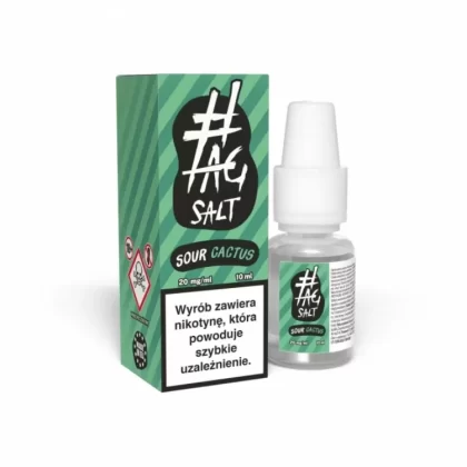 Liquid #TAG Sour Salt 10ml 20mg Cactus