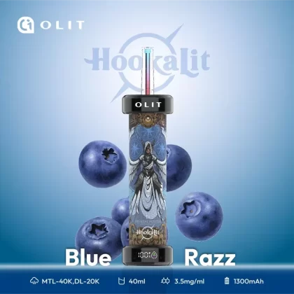 Blue Razz – Olit 40K Hookah