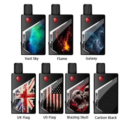 Rincoe Tix Pod System Starter Kit 1000mAh - Carbon Black