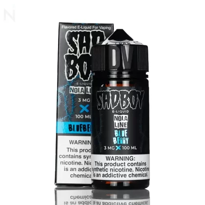 Sadboy E-Liquid - Nola Series - Blueberry - 100mL - 3mg