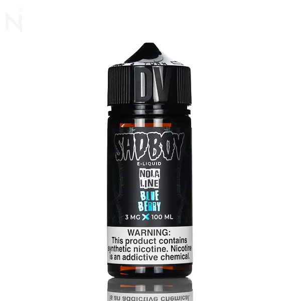 Sadboy E-Liquid - Nola Series - Blueberry - 100mL - 3mg - Image 2