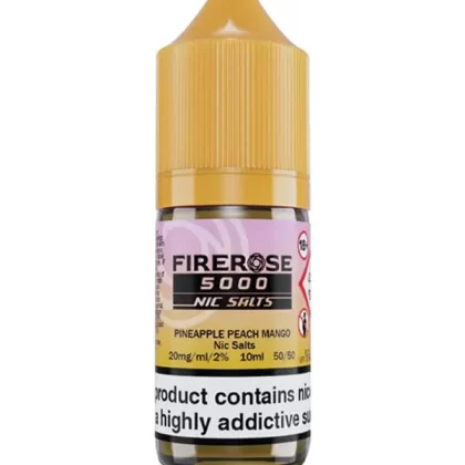 Pineapple Peach Mango Elux Firerose 5000 Nic Salt E-Liquid
