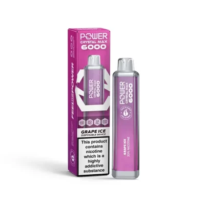 Power Crystal Max 6000 Grape Ice