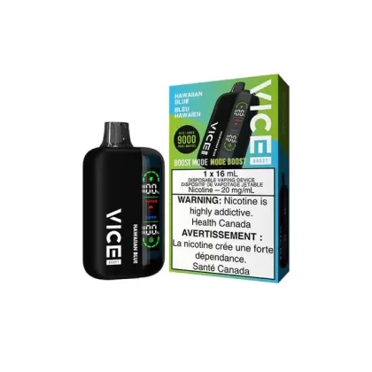 Vice Boost Disposable Vape – 9000 Puffs – Hawaiian Blue - Ecigdepot