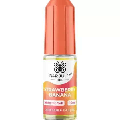 Bar Juice 5000 Strawberry Banana Nic Salt Vape Juice - 10mg