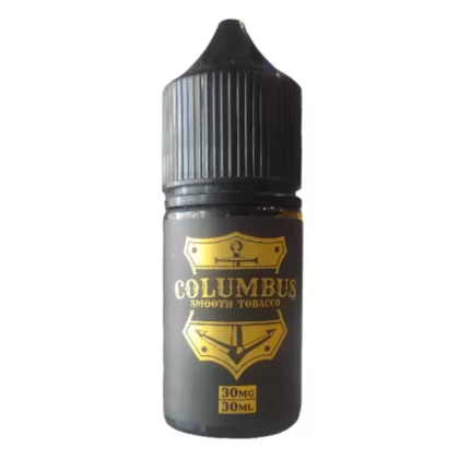 COLUMBUS Smooth Tobacco Salt 30ml – GRAND E-LIQUIDS - Vape Product, Vape Product