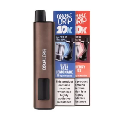 Double Drip 10K Prefilled Pod Kit Bundle - Pineapple Ice