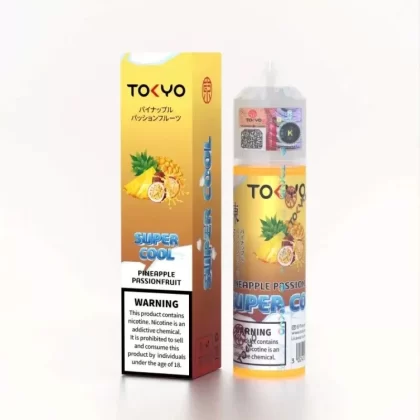 Tokyo Super Cool – Pineapple Passionfruit 60ml (3/6mg) - Vape Product, Vape Product