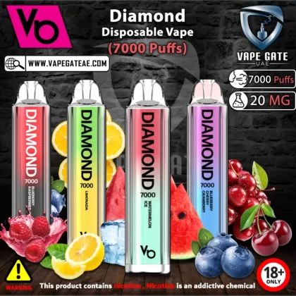 Vapes Bar - Diamond Disposable Vape (7000 Puffs)
