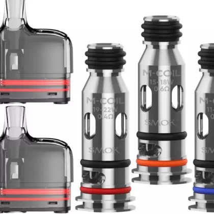 SMOK M REPLACEMENT COILS 0.4/0.6/0.8ohm/Tech247 Empty Spare Pods