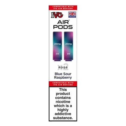 IVG Air 4in1 Blue Sour Raspberry Prefilled Pods