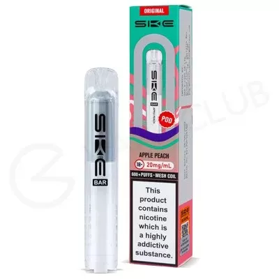 Apple Peach SKE Bar Prefilled Pod